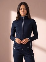 Sjeng Sports SURI - Maat: S Blauw - Padel Vest Vrouwen - Sportvest - Powerstretch