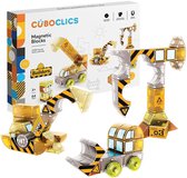 CuboClics Magnetische Bouwblokken 64 Stuks - Magnetisch Speelgoed - 3D Bouwstenen - 14 Vormen - STEM Educatief Bouwspeelgoed - Vanaf 3 Jaar