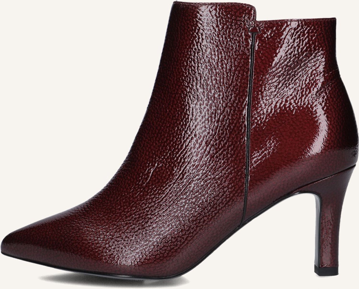 Peter Kaiser 75334 Enkellaarsjes - Enkelboots met rits - Dames - Bordeaux - Maat 36