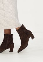 LINA LOCCHI Ax 122 Enkellaarsjes - Enkelboots met rits - Dames - Bruin - Maat 41
