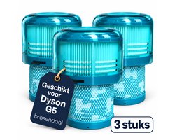Brosendaal Filter geschikt voor Dyson Gen5 - G5 Dyson filter - SV23 - Wasbaar en Herbruikbaar - 3 stuks
