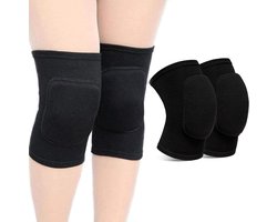 Kniebeschermers voor volleybal, handbal, zaalsport, dansen, Nti-botsing, zachte verdikking spons, kniebeschermers, elastische botsingsvermijding