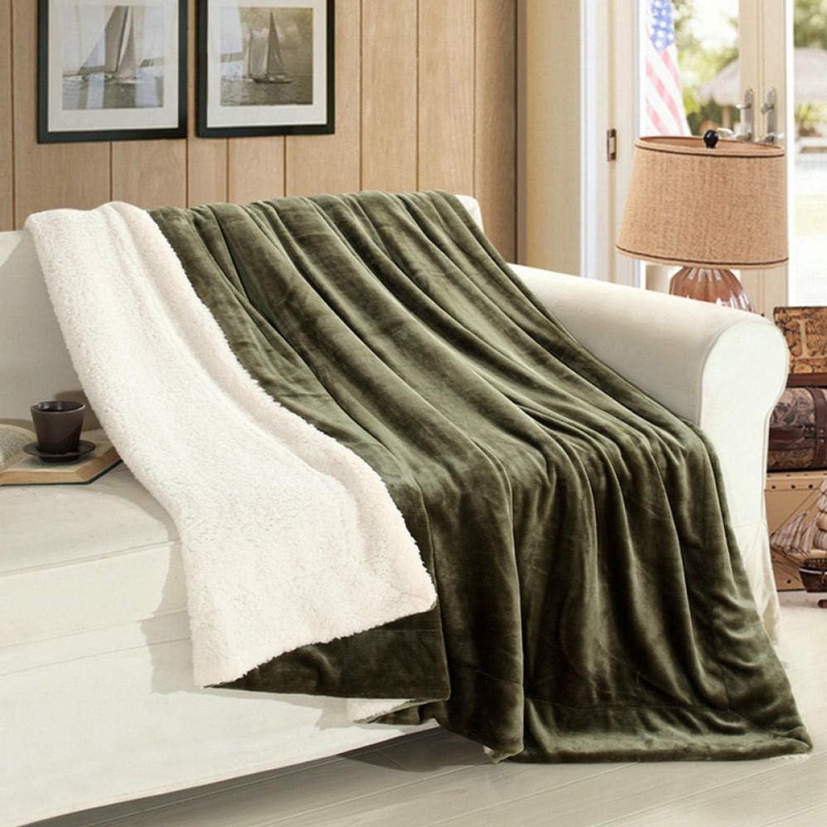 Graden van comfort gewogen deken queen size voor volwassenen - gelijkmatige gewichtsverdeling met premium glaskralen | Warme zware deken voor gebruik door één persoon -21_200x230cm