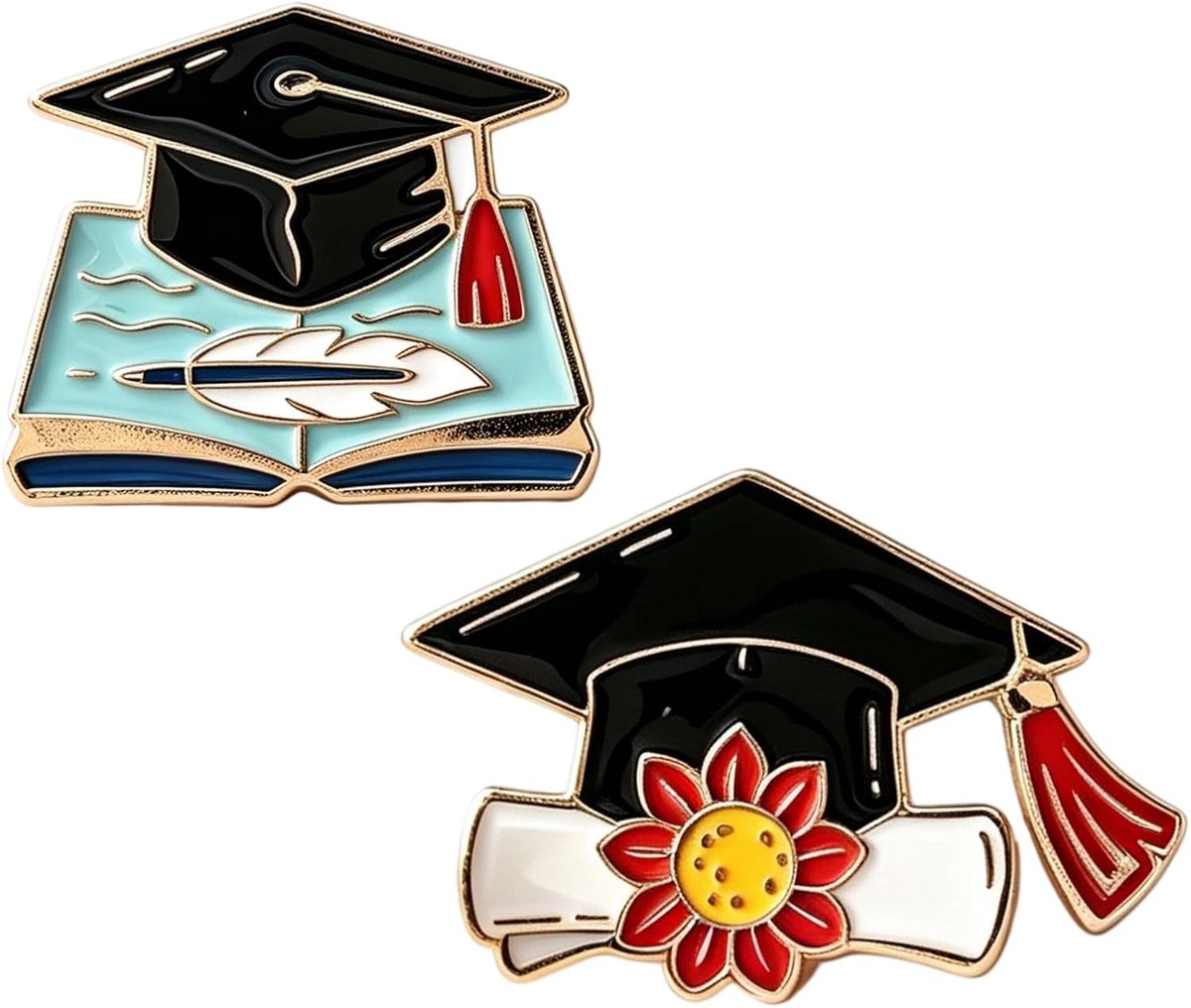 Broches, creatieve kwastjes reversspeld met fotolijst en 2026 bedel, afstuderen pet kwastje decoratie voor afgestudeerde dochter zoon, gedenkteken aandenken