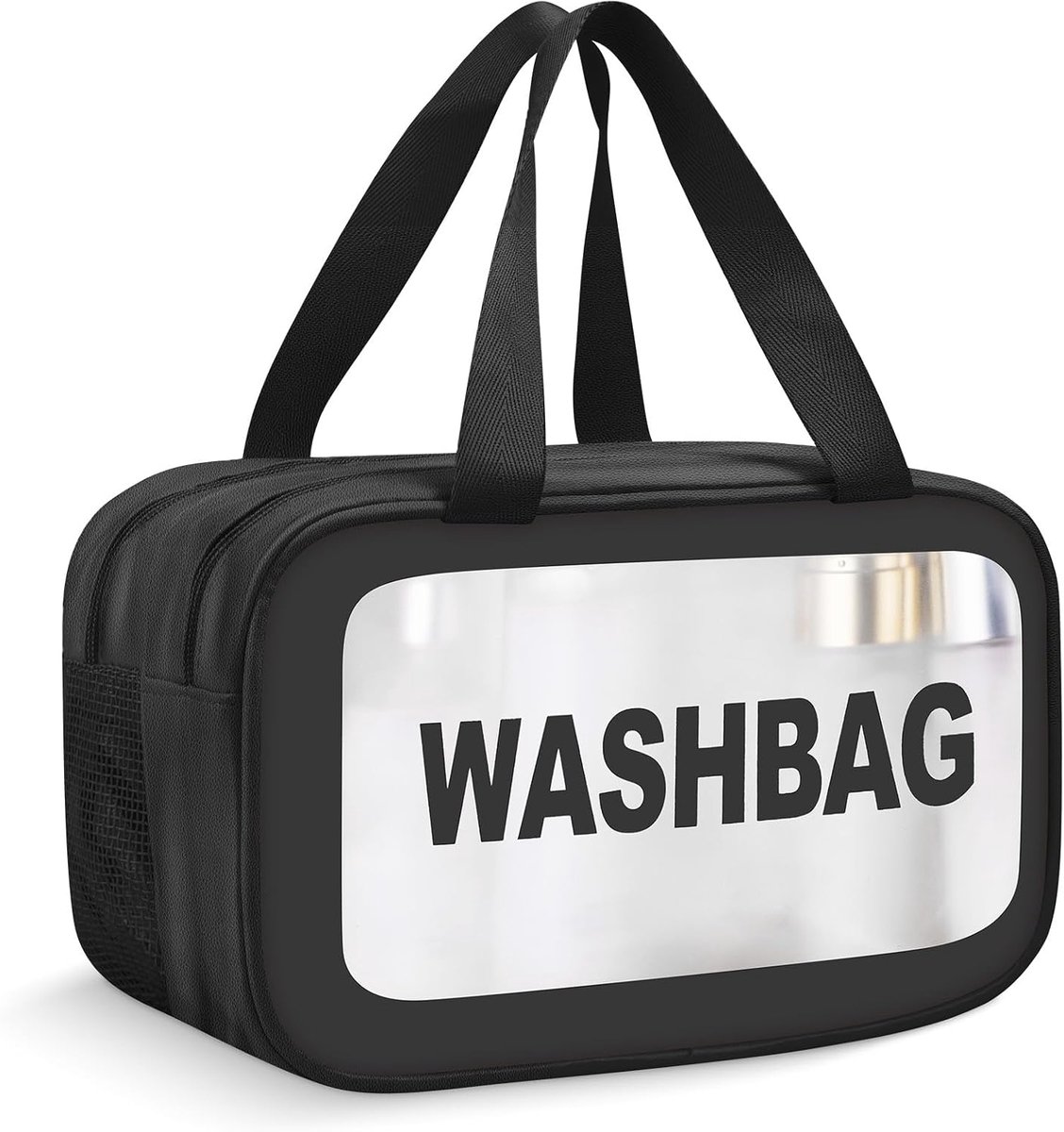 Cosmeticatas M - transparant - waterdicht - ideaal voor op reis - ShopVlot