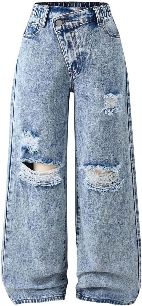 Kinderbroek voor meisjes, casual, katoen, elastische tailleband, chic en eenvoudig, voor dagelijks gebruik, school, 2-14 jaar, A84