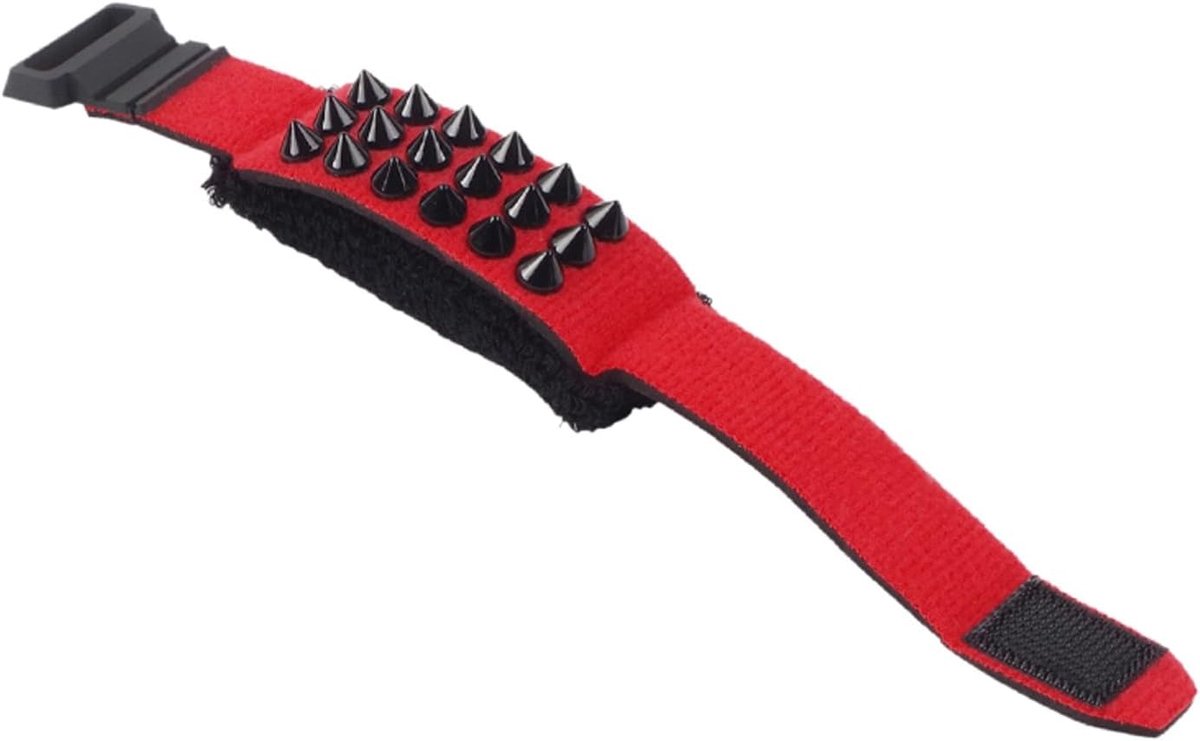 Fret Wrap - 19 cm - Rood - Verstelbare demper voor gitaar/bas - ShopVlot