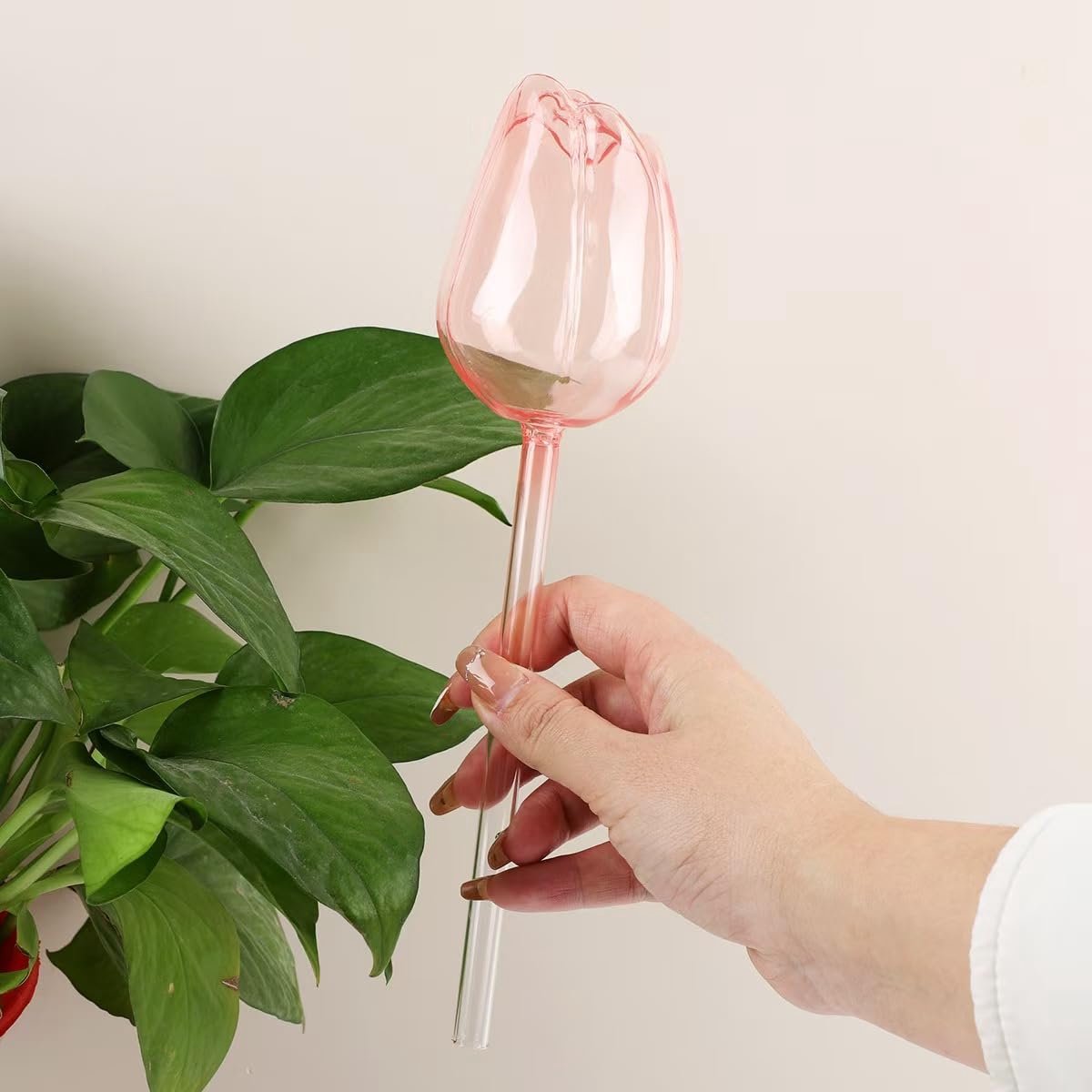 Watering Balls, 4 Pieces, Watering Balls, Potted Plants, Approval, PVC, Irrigation Balls, Water Dispenser, 24 x 6.5 cm - ShopVlot