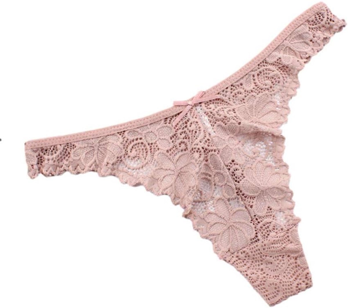 Babydolls, nachtjaponnen & negligés dames Dames Sexy Lingerie Kanten Slips Doorzichtige Verleiding Ademend Slipje Uitgesneden Slipje-Khaki_XL