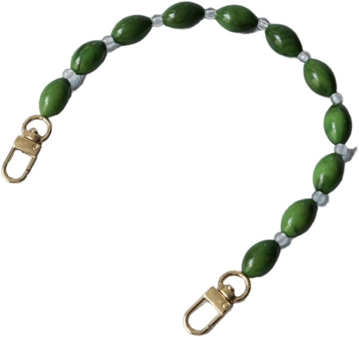 Zakketting met parels, vervangende ketting voor handtassen, zakketting met karabijnhaak, decoratieve tassen, kettingen, afneembaar, tasverlengketting, clutch portemonnee, accessoires,