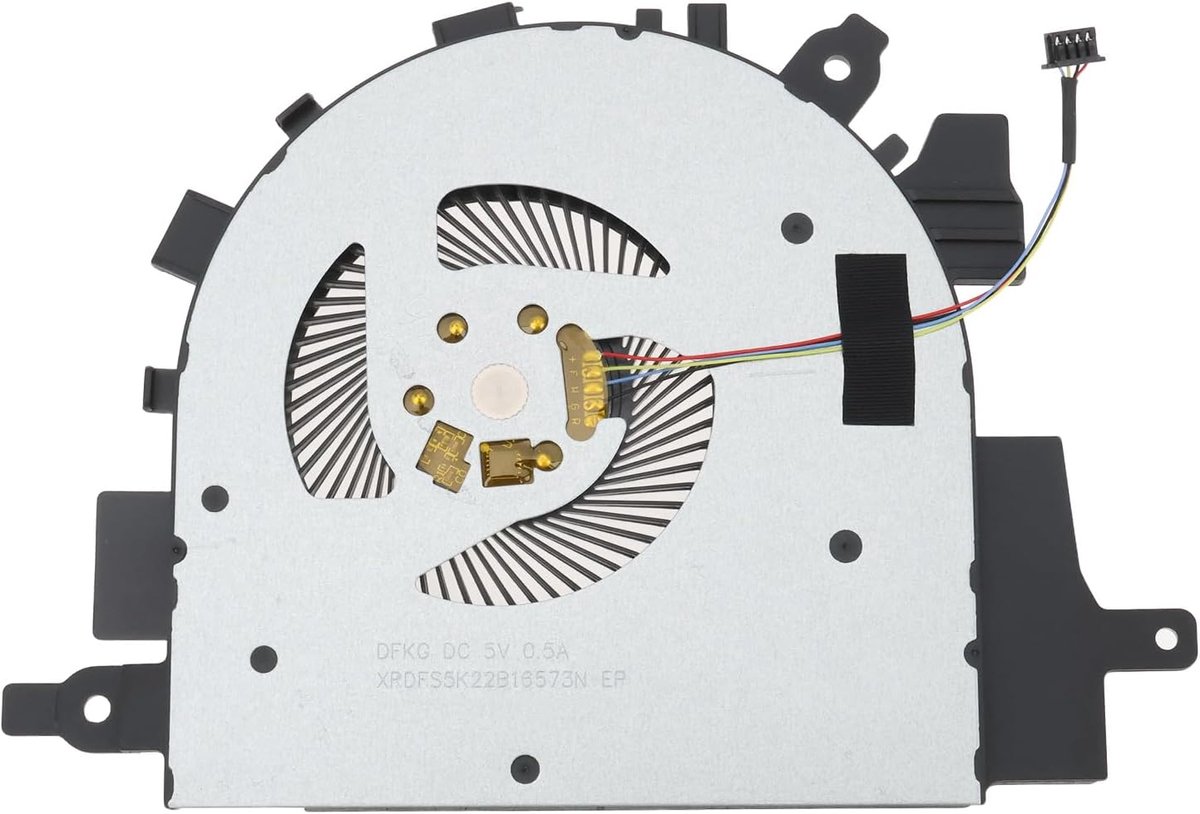 Koelventilator 4-pins DC 5V 0.5A OEM 5F10S13943 DFS5K22B15673N Compatibel met Lenovo IdeaPad 3-15 serie