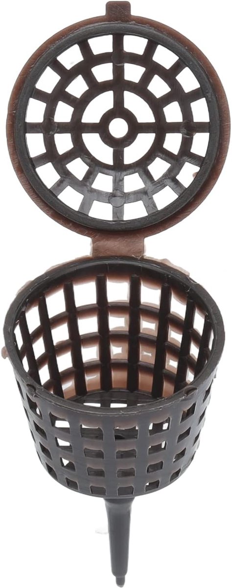 50 Stuks Meststof Mesh Manden Planten Voeding Cups met Cover Tuin Meststoffen met Deksel voor Orchidee Bonsai Bloem Plant