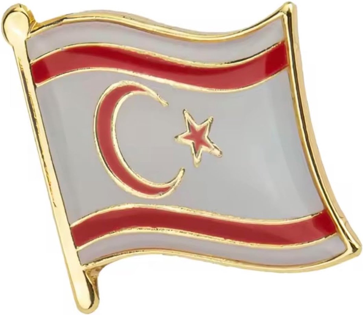 Metalen emaille land vlag Pin Badge