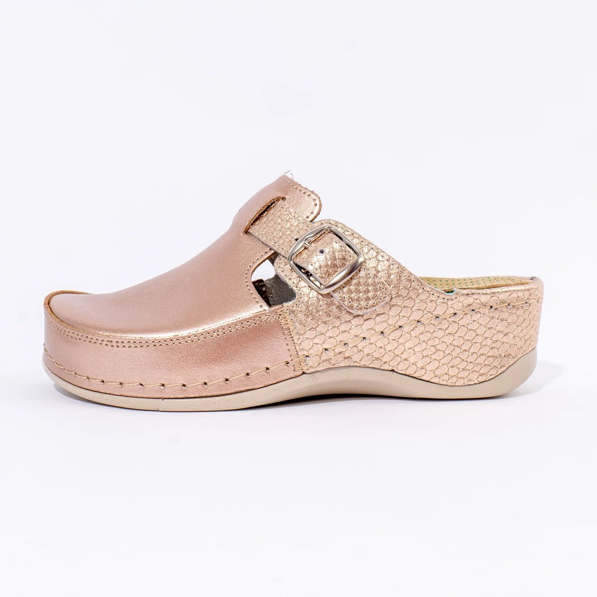 Medische klomp Bella Metal Roze maat 40 - Clogee