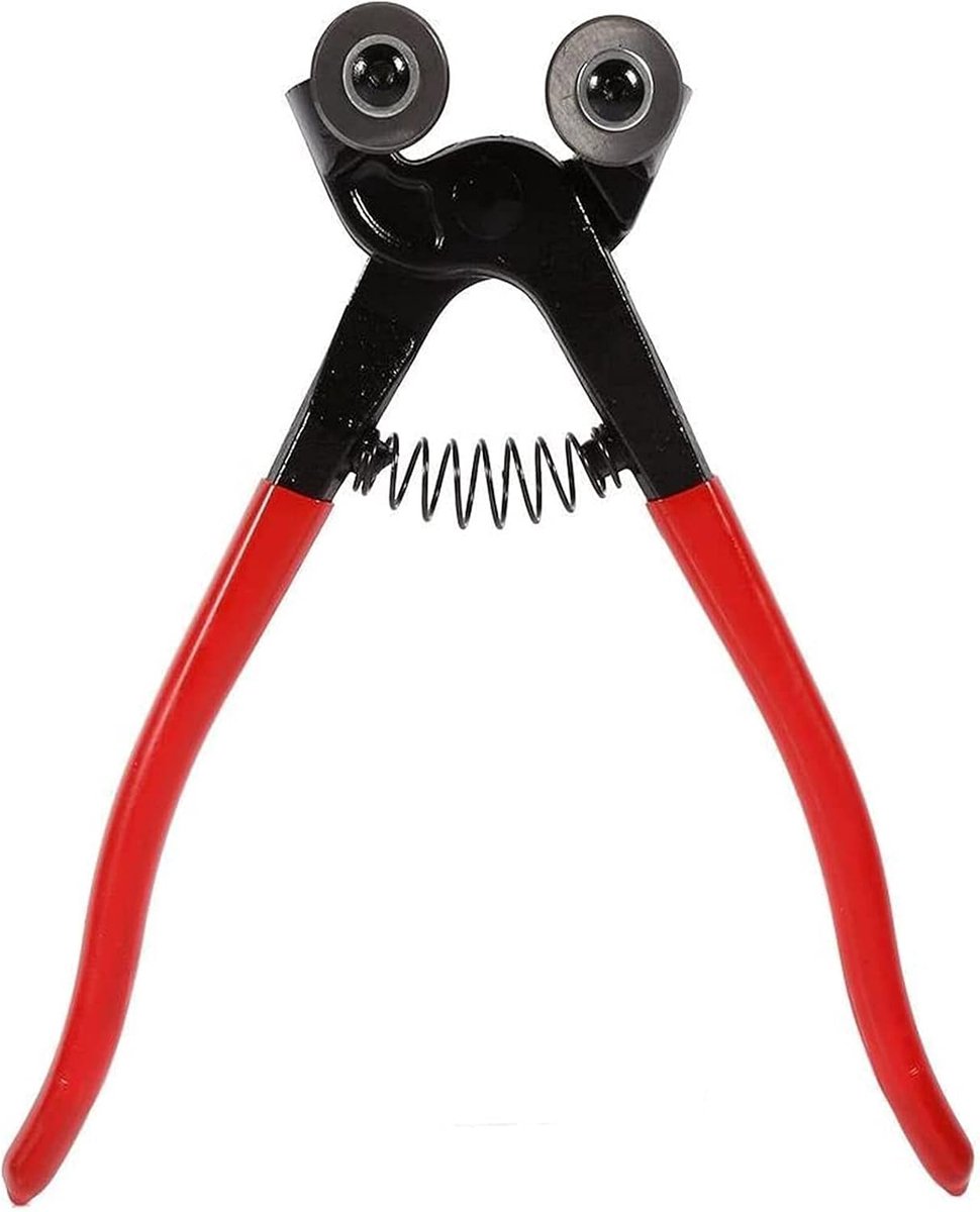 Tang, Tegelkniptang, Snijtang met Hoge Hardheid, voor Keramiek, Andere Diverse Materialen, Geslepen Glastegels (Rood)