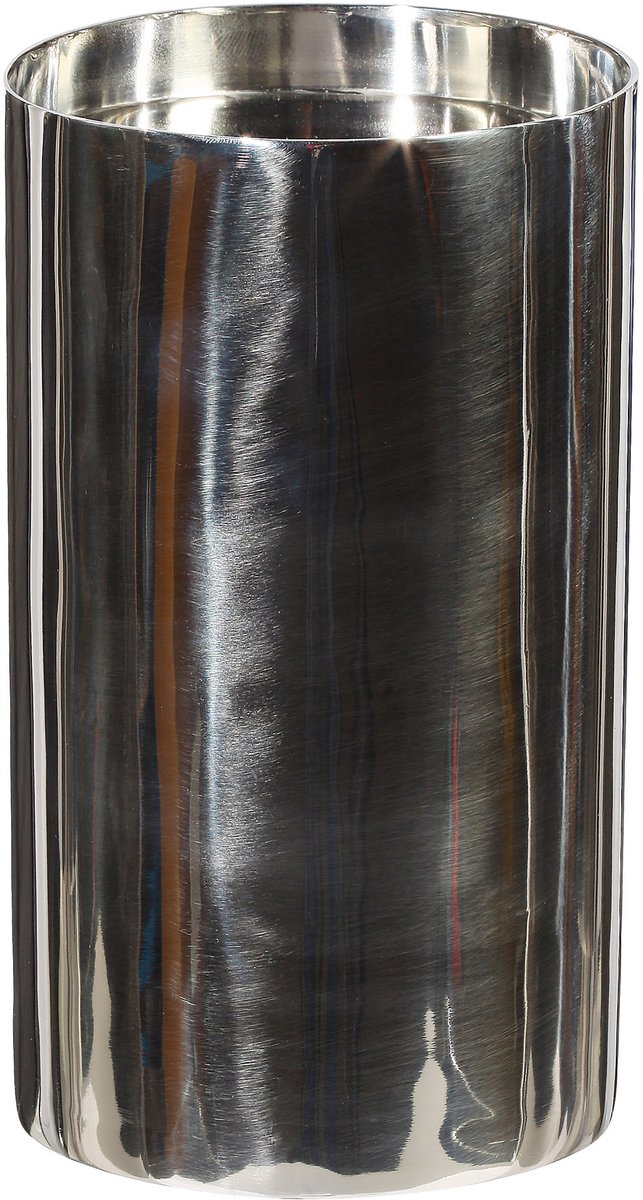 Gasper Creativ Home waxinelichthouder rvs Ø 9 cm hoogte 15 cm