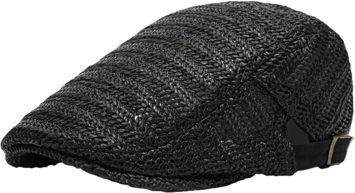 Platte Cap UK Casual Newsboy Hoed Vintage Baret Zomer UV-bescherming Opa Vaders Dag Outdoor Eendenbek Klimop Cap