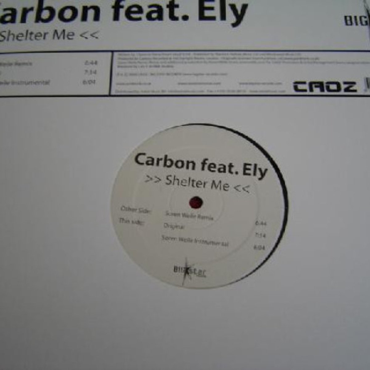 Carbon Feat. Ely - Shelter Me