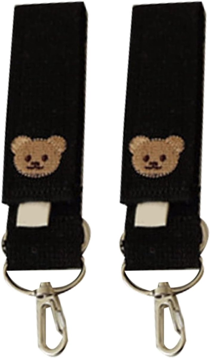 Haken voor kinderwagen, 2 stuks