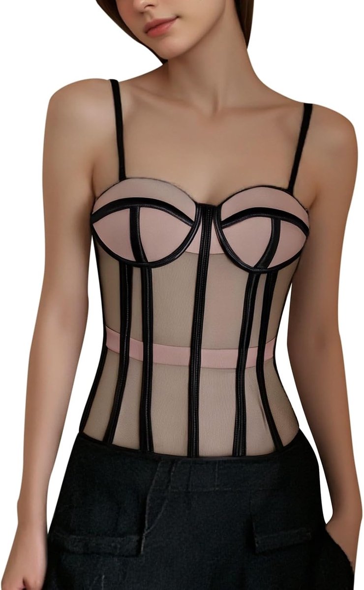 Mesh Top Borst Slim Fit Wrap Vest Strap Shaping Onderbroek Vormende Bodys Control Naadloos Ademend Buikweg Push-Up Beugel los