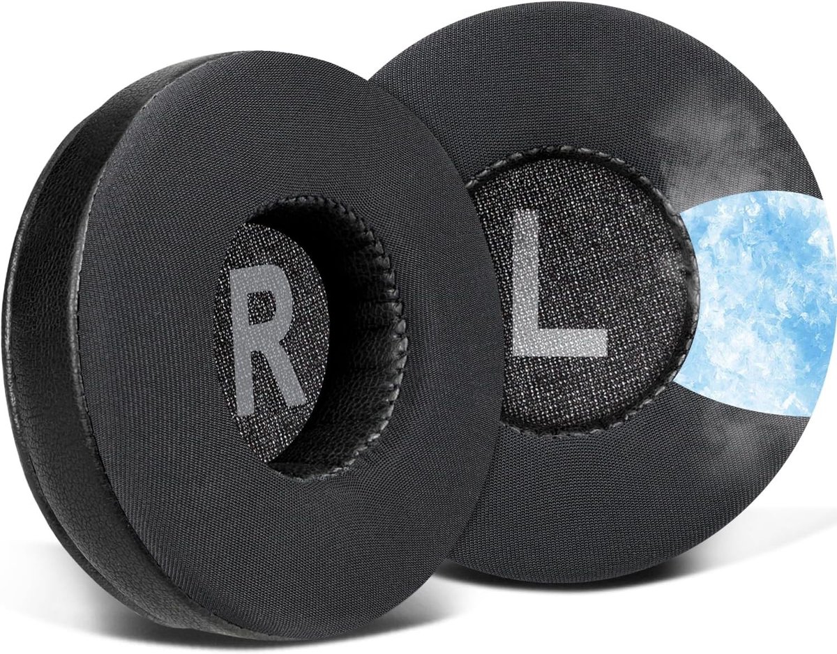 Vervangende koelgel oorkussens voor on-ear koptelefoons, geluiddempende schuimkussens voor comfort en duurzaamheid