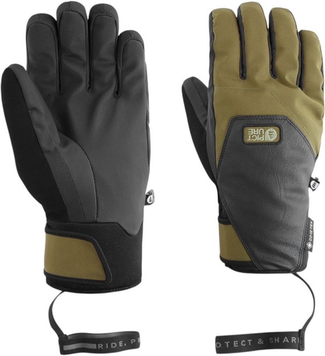 PICTURE PIONEER GTX GLOVES Handschoenen Tobacco