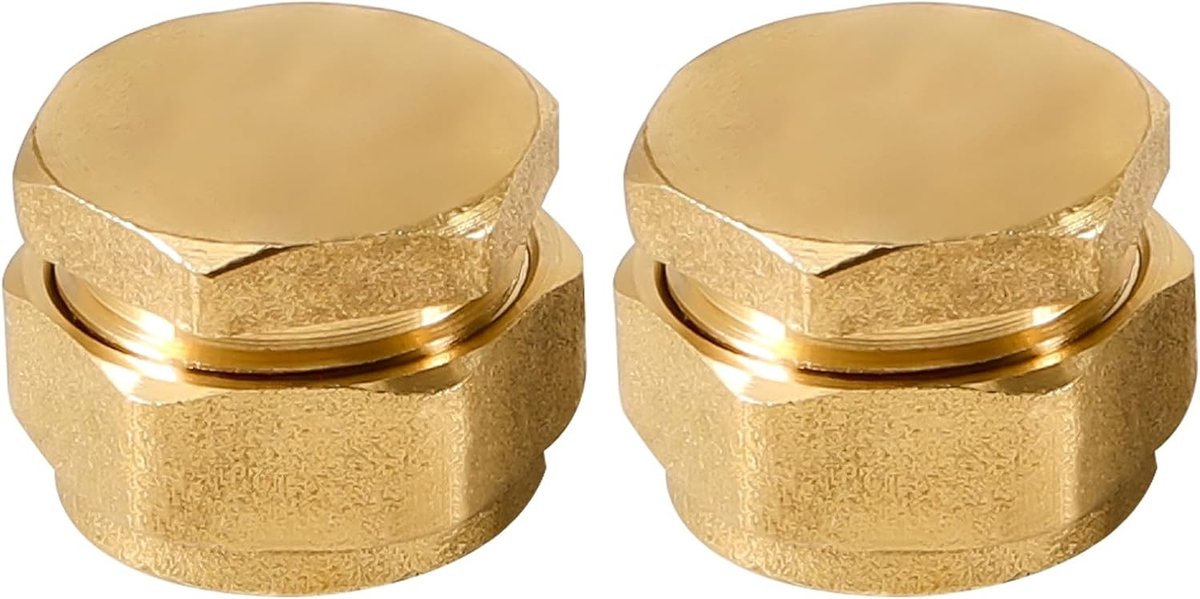 Set van 2 Schroefstoppen, 16mm x 2mm Plugs voor Aluminium Composietbuizen, Waterdicht en Duurzaam