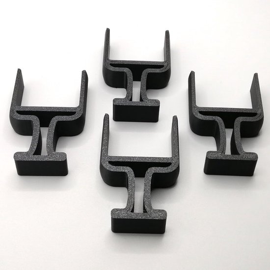 4 x Printbtw demontagegereedschap, sleutel, compatibel met Gardena Sileno, City, Life, Minimo robotmaaier, geschikt voor 00059-32.156.01 (zwart) — afbeelding 2