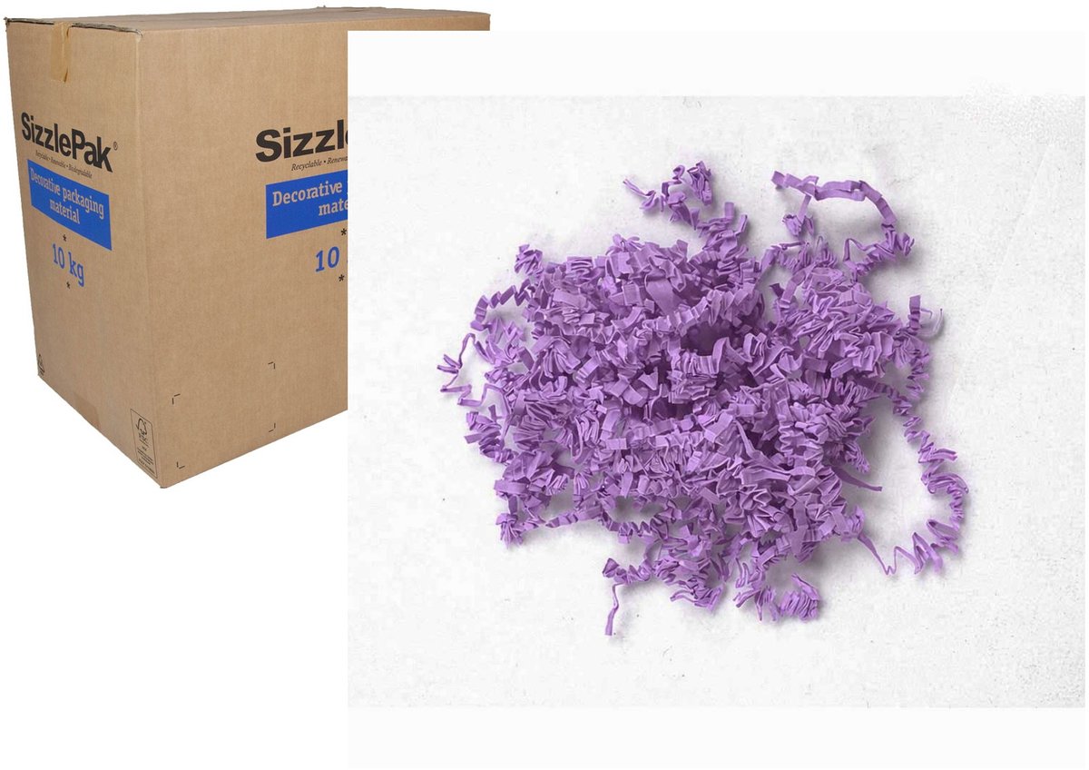 Inpakr SizzlePak Opvulmateriaal Lila - 10 kg - Tot 320 Liter - 1 Doos