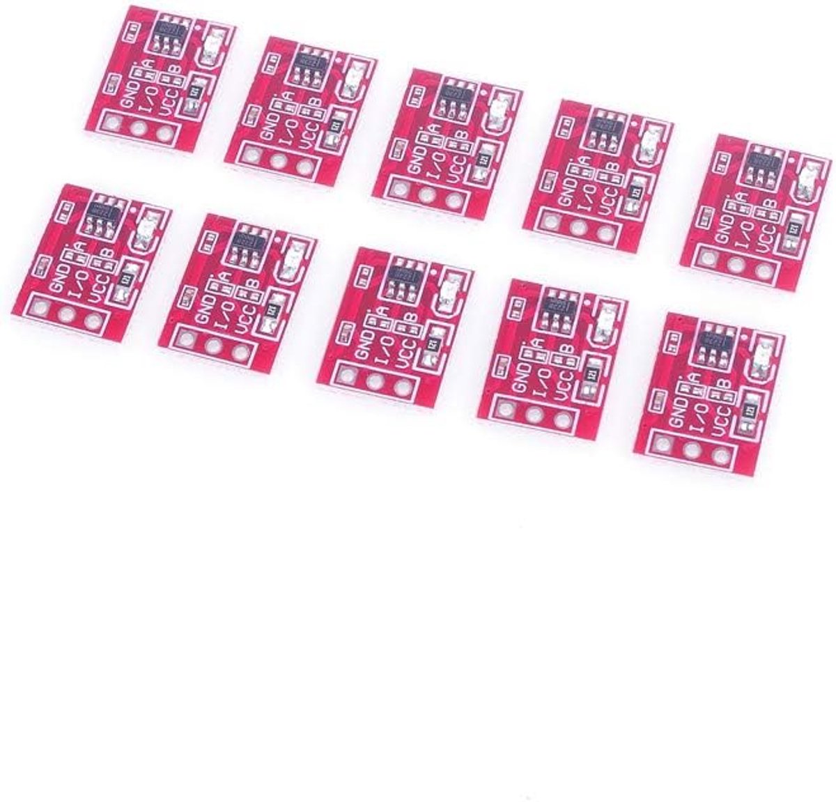 10 stuks TTP223 Capacitieve Touch Switch Button Self-Lock Capacitieve Switches Module voor Arduino