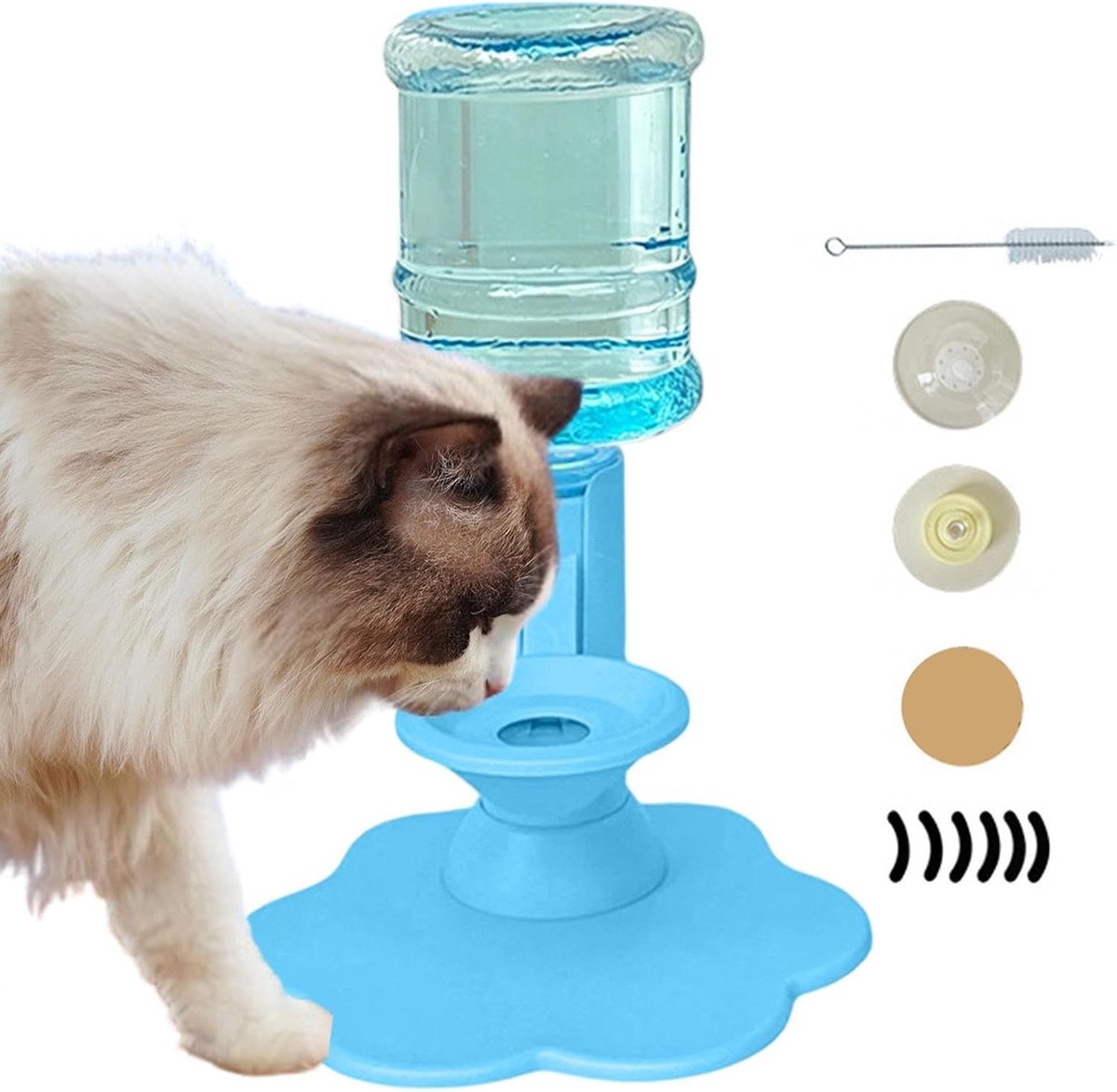 Kattenwaterdispenser Geen Stroom Antislip Lekvrij