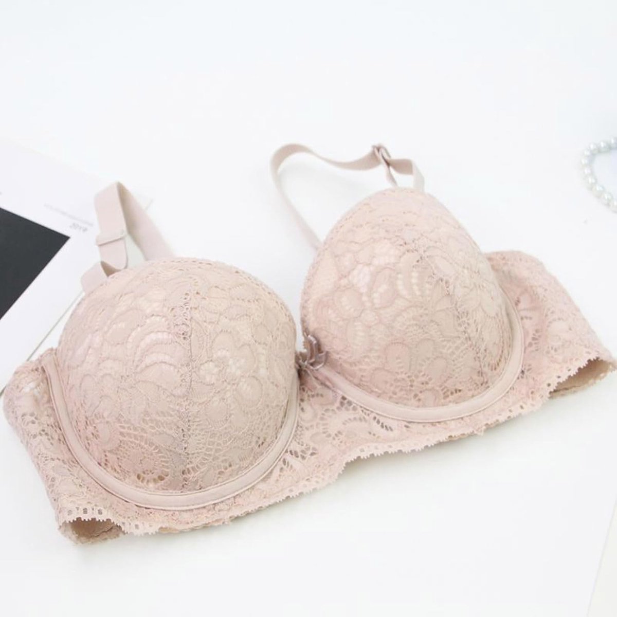 Zonder beugel voor dames, zachte beha, naadloos, comfort, bustier, V-hals, gevoerd, ademend, grote maten, brede bandjes, huidvriendelijk, zonder naad, A18