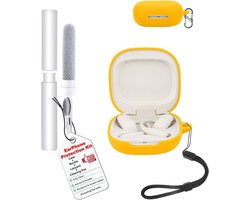 Hoes voor Shokz OpenFit Pro - stootvaste krasbestendige beschermhoes, case, dun, zacht, vingerafdrukbestendig, volledige bescherming, compatibel met draadloos opladen, outdoor