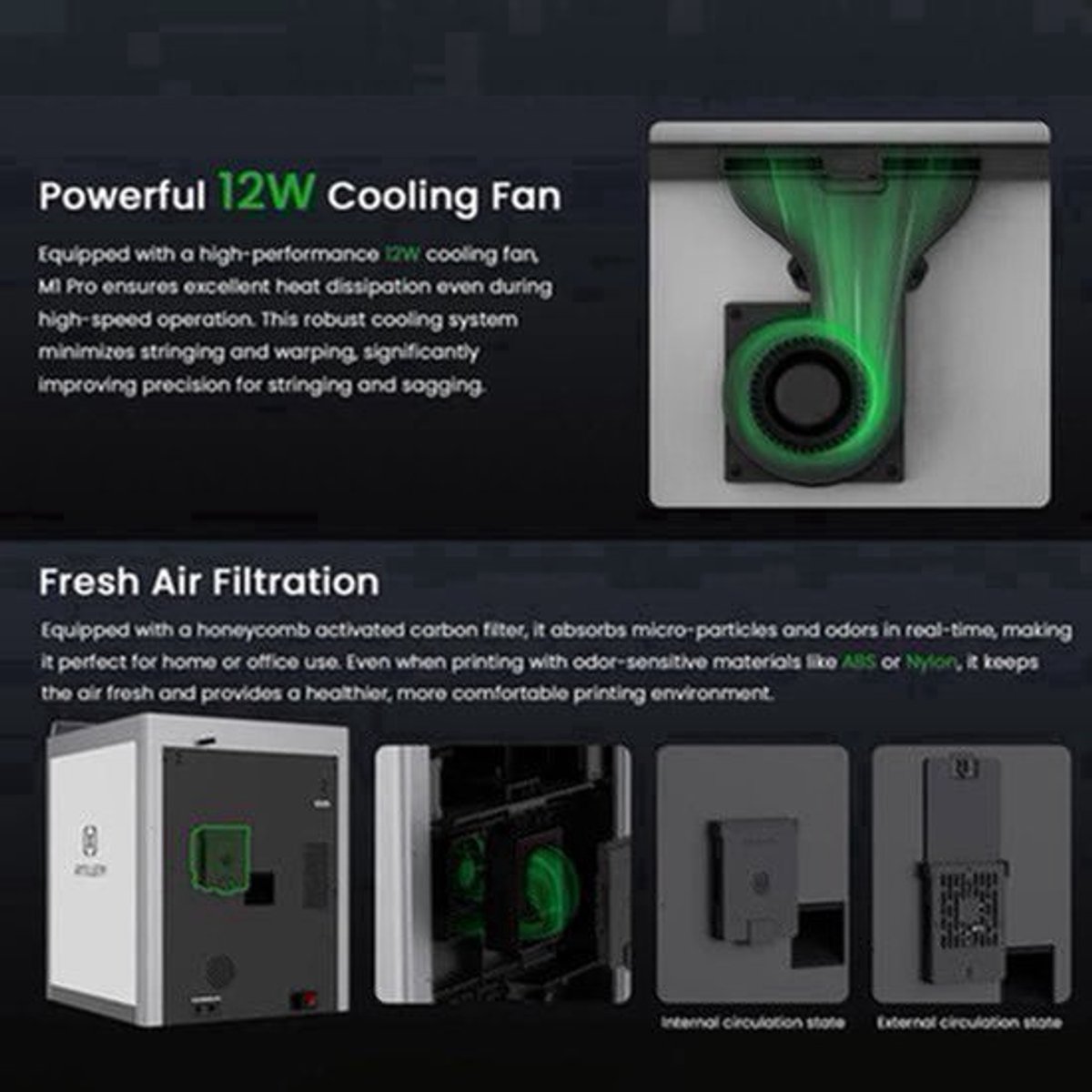 3D-printer – 3D-printerset – 3D-printkit – 3D-printmachine – Aluminium Frame – 600 mm/s Printsnelheid – 260x260x260 mm Bouwvolume