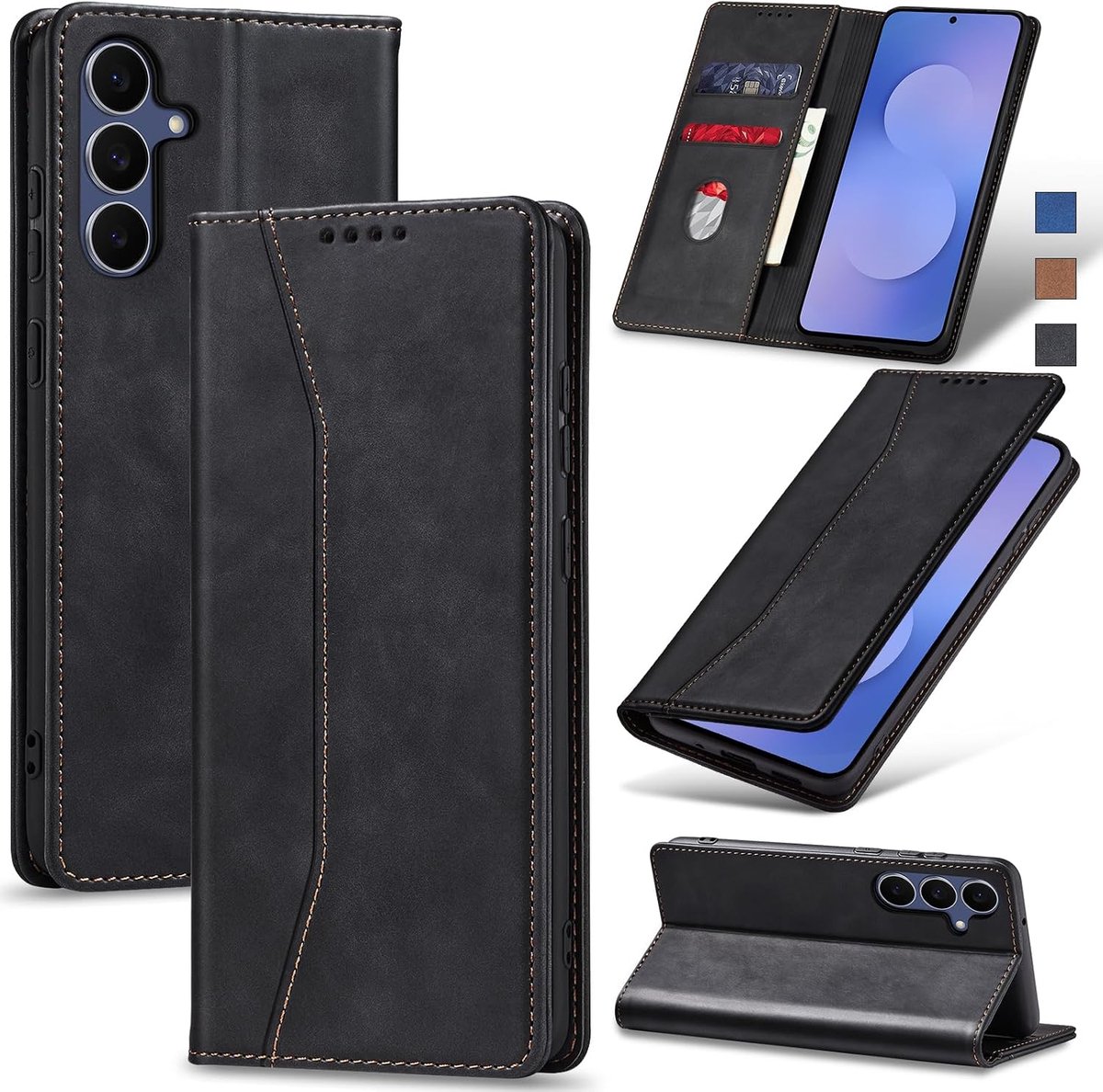 Hoesje voor Samsung S25 FE,Zwart