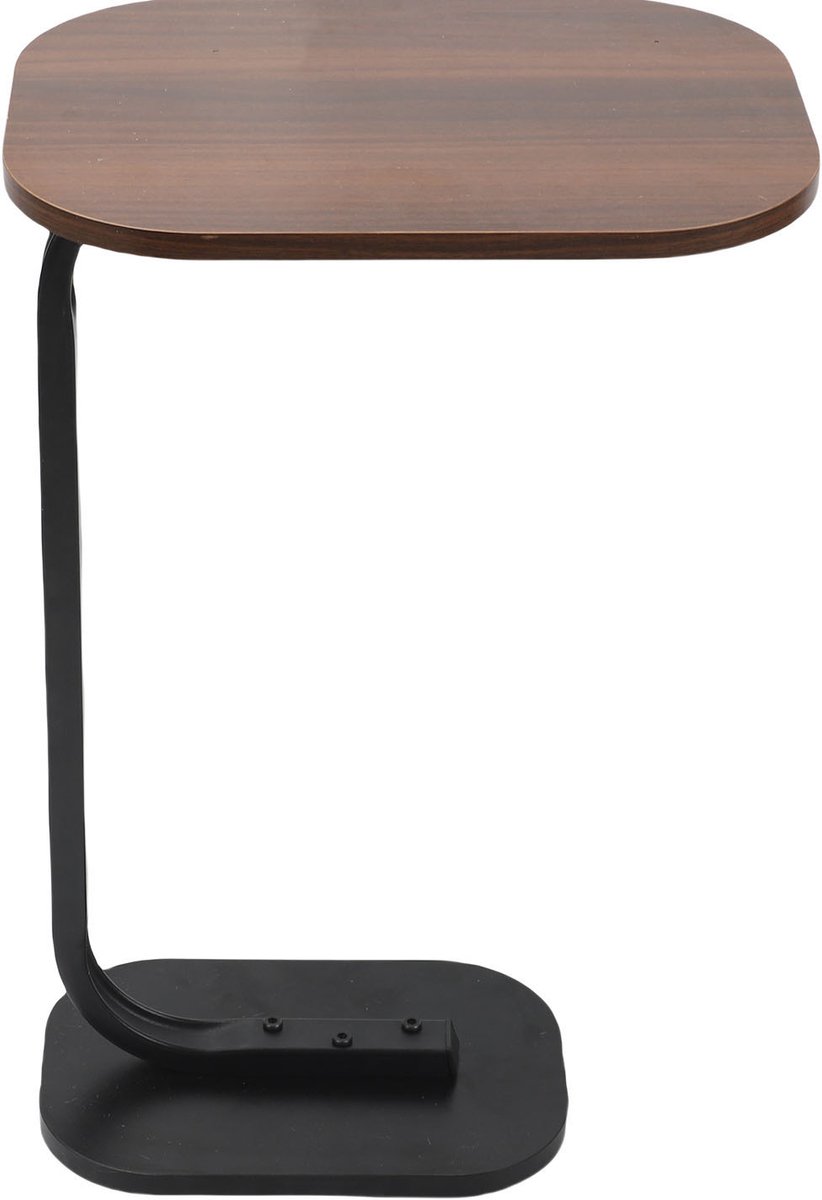 Bijzettafel – 40 x 30 x 57 cm – C-vorm – Ruimtebesparend – Voor Bank en Bed