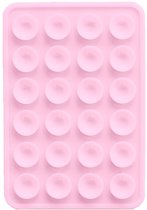 xoxo Wildhearts telefoonsticker - Stick On Me Square - Light Pink - Selfiesticker TikTok - Zuignap telefoonhoes telefoon sticker - Sticky sticker - Octobuddy Popsocket - Telefoonhouder - Vierkant - Licht Roze