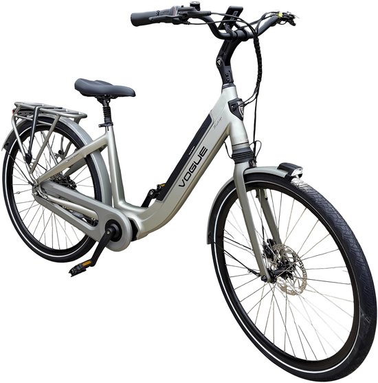 Vogue Mestengo 50cm Elektrische Fiets Hydraulische Remmen met Middenmotor - Mat Grijs — afbeelding 4