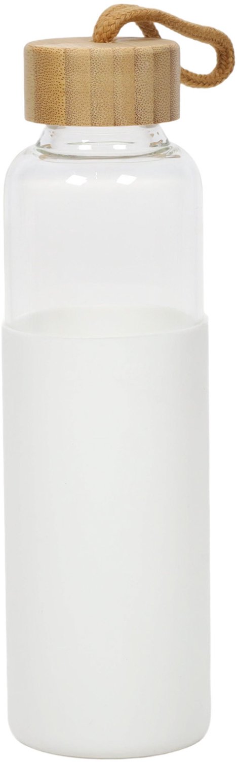 Maku - Fles met siliconen hoes, 550 ml - wit