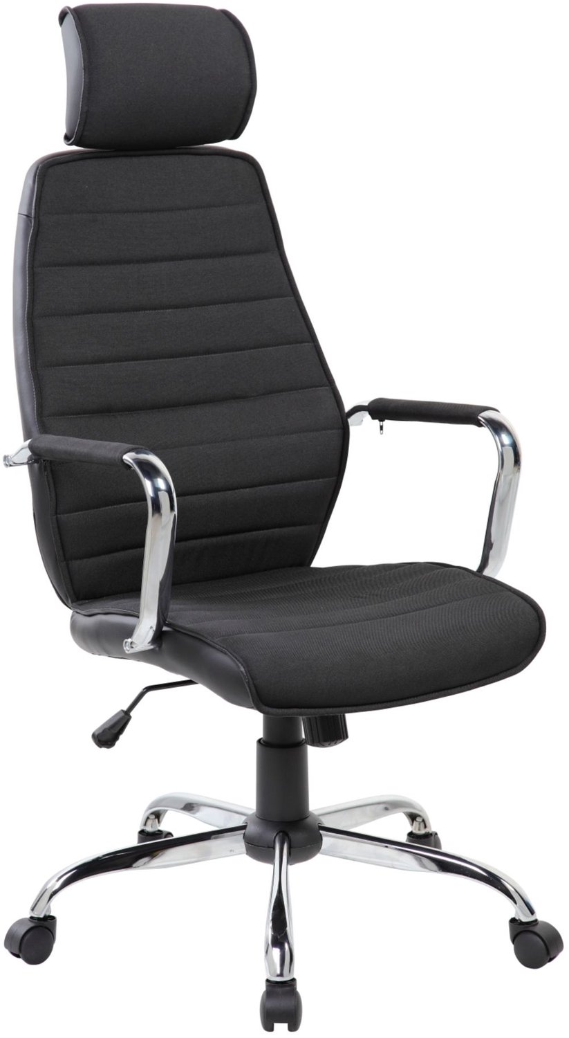 Furnitex QZY-41H - Draaibare bureaustoel - Zwart - TILT-mechanisme