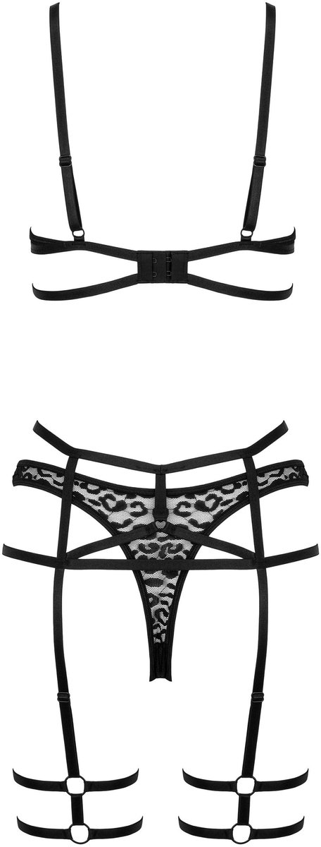 Kotek Lingeriesets App-bediening - 3 Pcs Set THP106 (multipack) - S/M