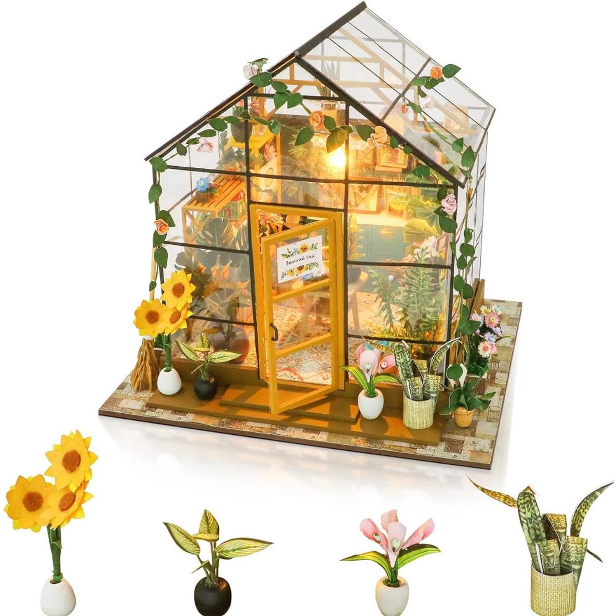 Zolvano® Miniatuur Bouwpakket Volwassenen - Modelbouw - Bouwpakketten-20x15x20 CM