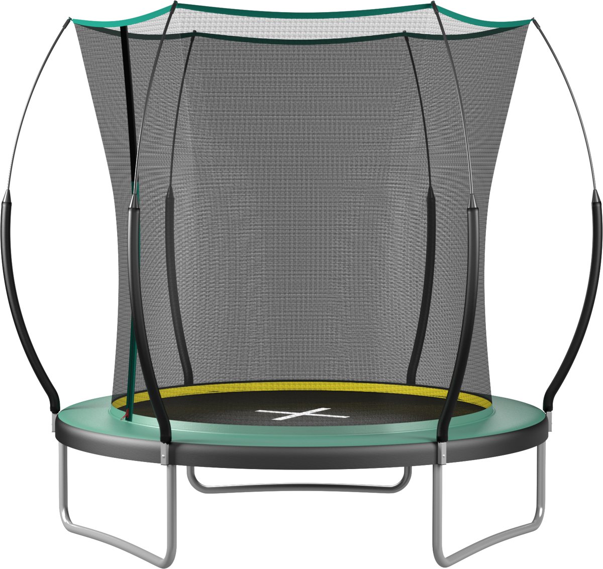 MODFU - Trampoline - Veiligheidsnet - Zonder Veren - Groen - 183 Cm