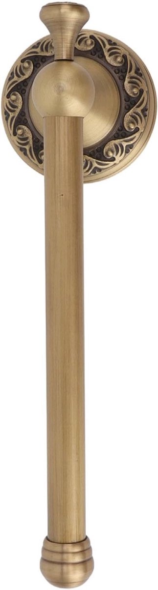 Mooie Messing Toiletrolhouder - Vintage Wandmontage