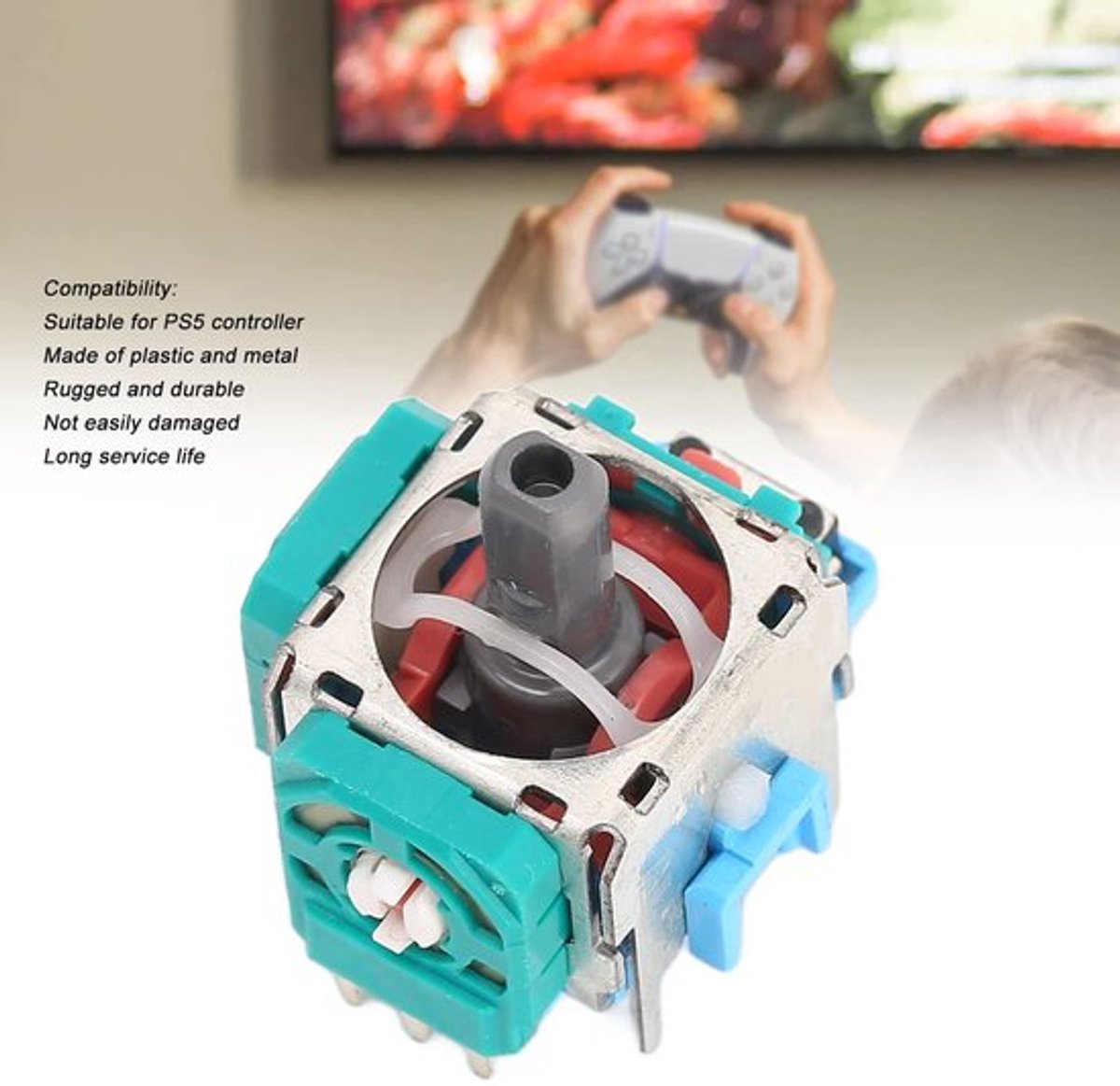 Aladdien - Joystick Module - Vervangende Analog Joystick Sensor - 3D - Precisie
