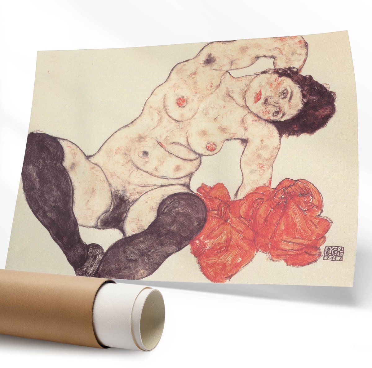 Coloray Canvas Poster Polycanvas - Bosbeer, Fotografie - 594 x 840 mm - Bruin Decoratie - Rechthoek - Decoratieve poster - Kantoor - Modern