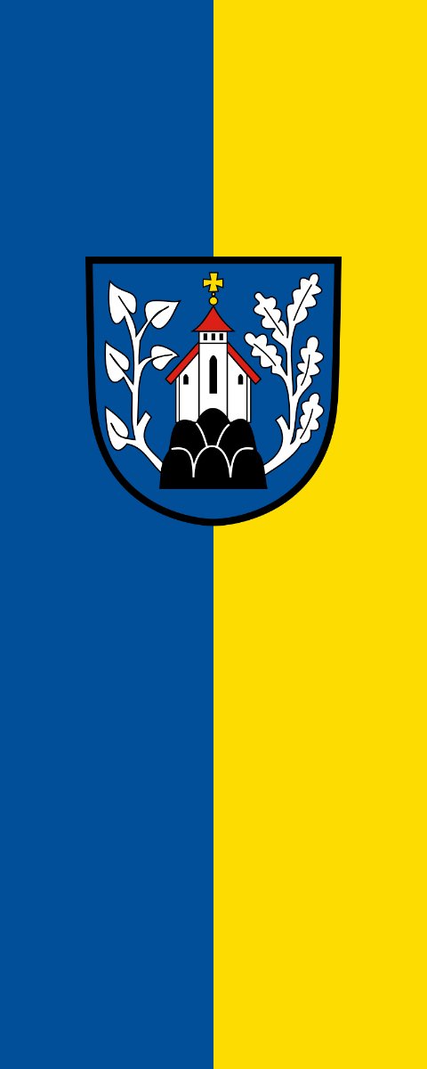 Vlag Waldkirch 200x300cm