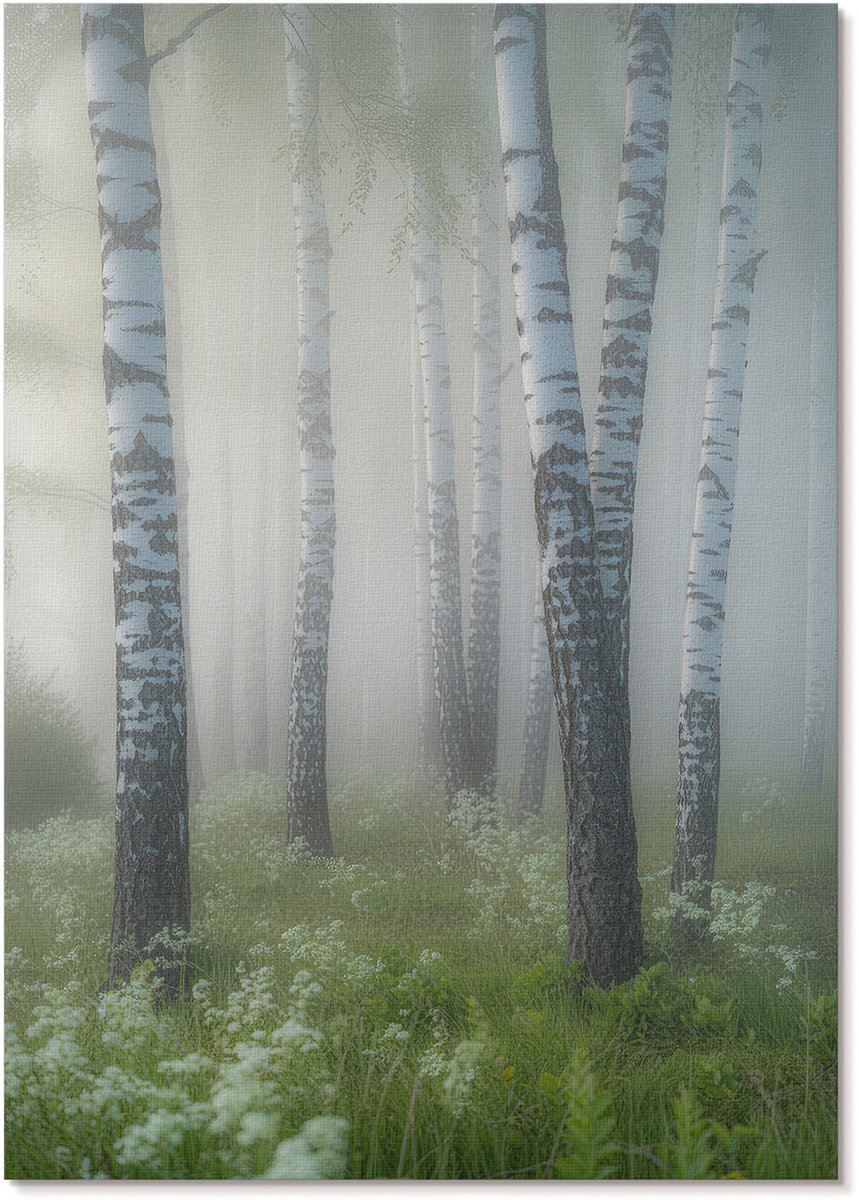 Tulup Polycanvas Poster - Schaduwen En Bogen, Zwart-wit - A4 - Wit Motief - Rechthoek - Kunstposter - Slaapkamer - Klassiek