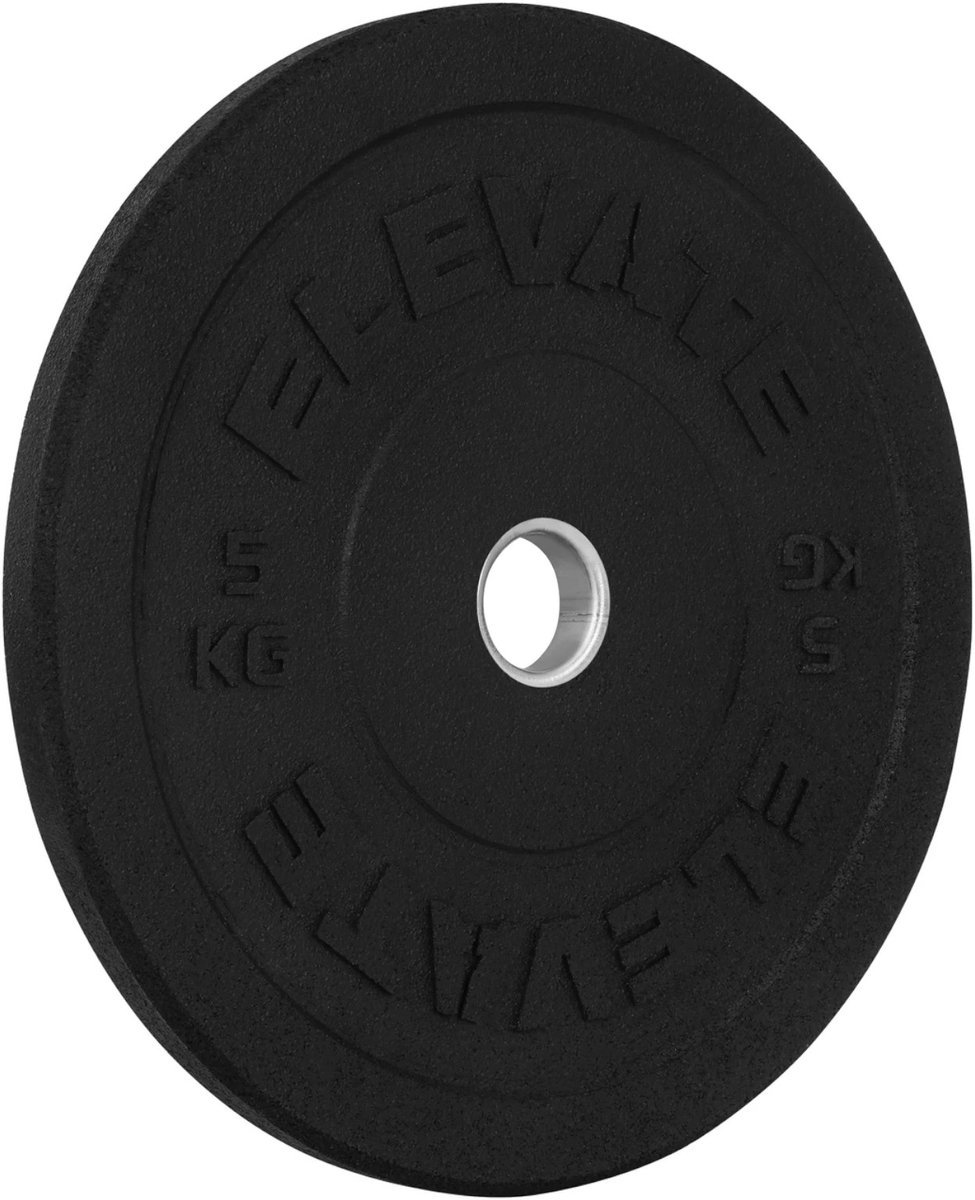 Olympisch gewicht 10 kg Rubberen bumperschijf 51 mm - verhoogd