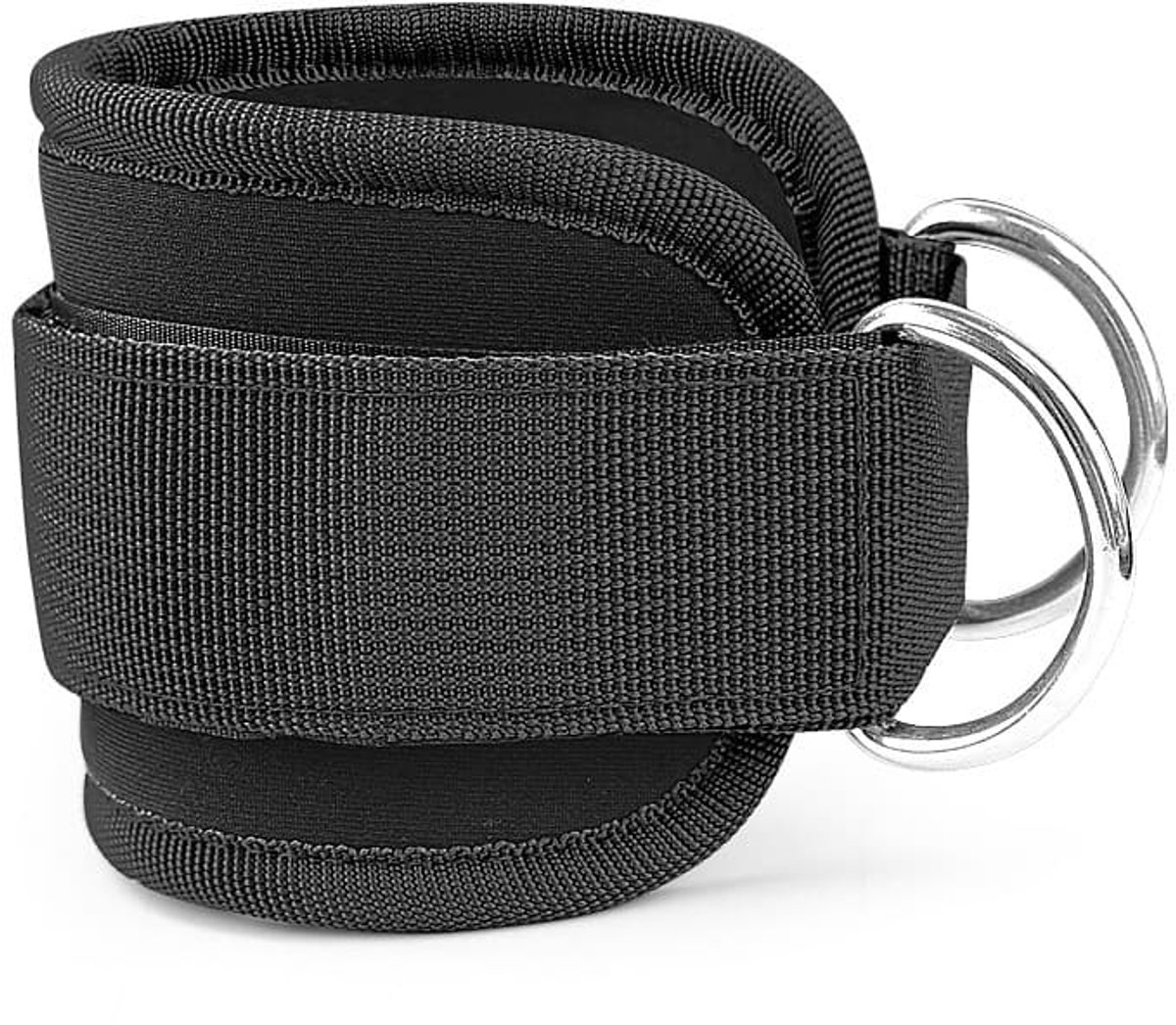 Enkelbandjes Geschikt voor kabeltrainers, set van 2, zwart